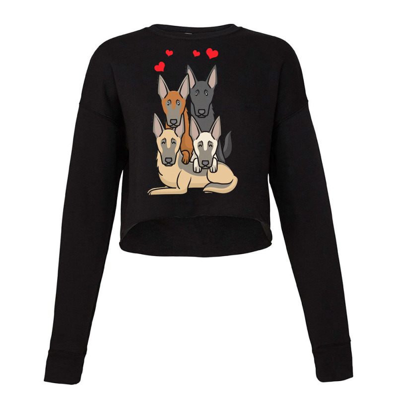 Malinois T  Shirt Malinois Dogs T  Shirt Cropped Sweater by umurray372 | Artistshot