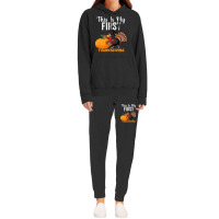 This Is My First Thanksgiving This Is My First Thanksgiving Hoodie & Jogger Set | Artistshot