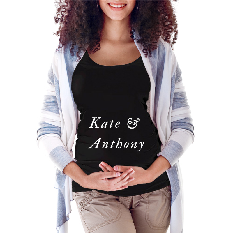 Bridgerton Kate And Anthony Maternity Scoop Neck T-shirt by HEATHERSTAATS | Artistshot