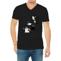 Tpween2022 Halloween - L E T' S G O G H O U L S V-neck Tee | Artistshot