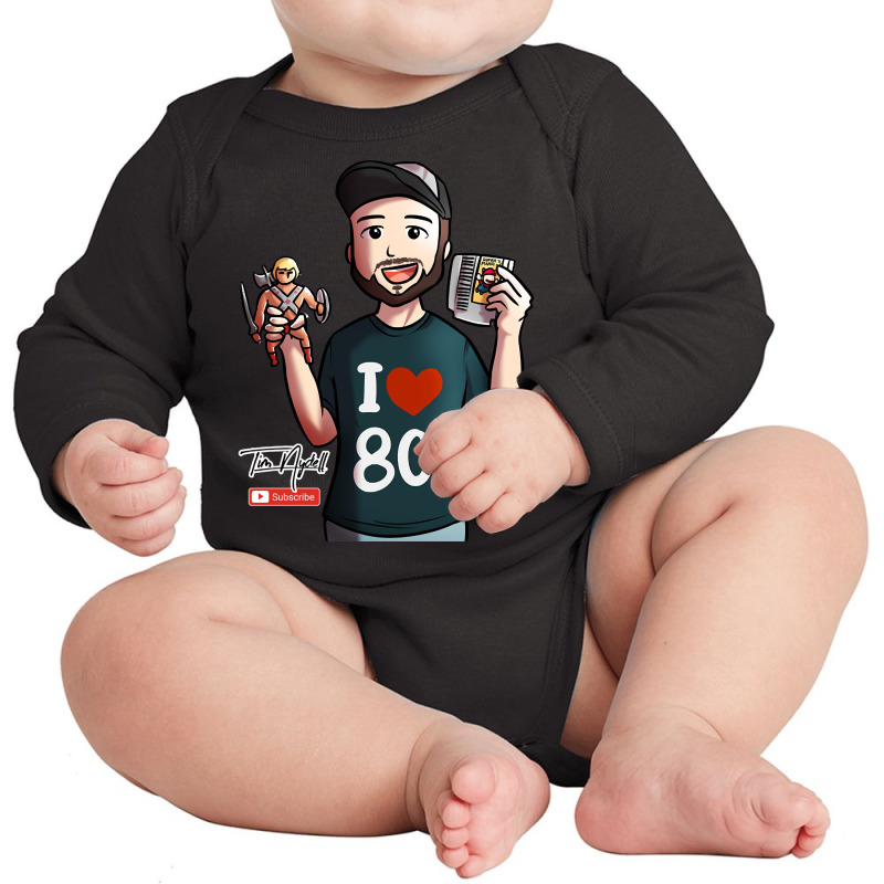 Tim Nydell - Youtuber Long Sleeve Baby Bodysuit by Hayward Michel | Artistshot