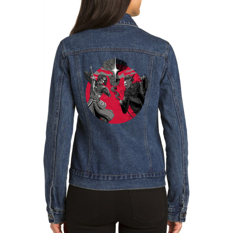 Prophecy Ladies Denim Jacket by Kenlofu52 | Artistshot