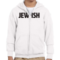 Jewish Jewish   Best Hanukkah Passover  Gift Youth Zipper Hoodie | Artistshot