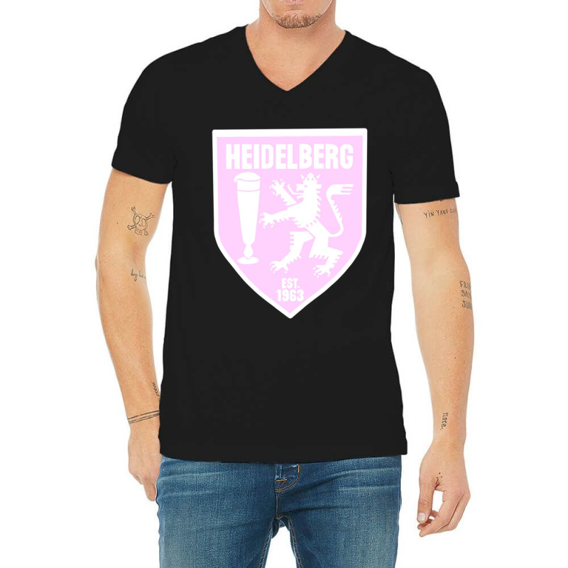 Heidelberg Pink V-neck Tee | Artistshot