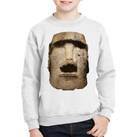 Easter Island Moai Statue Monolith World Mystery Youth Sweatshirt | Artistshot