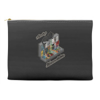 Cat On Analog Modular Synth Funny Synthesizer Accessory Pouches | Artistshot