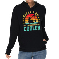 Kayak Mom Like A Regular Mom But Cooler Canoe Rowing Row T Shirt Lightweight Hoodie | Artistshot