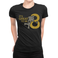 Its Great To Be Eight Boys Hockey 8th Birthday Tshirt Ladies Fitted T-shirt | Artistshot