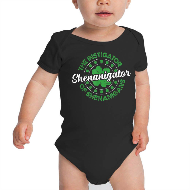 The Instigator Of Shenanigans Shenanigator T Shirt Baby Bodysuit by cm-arts | Artistshot