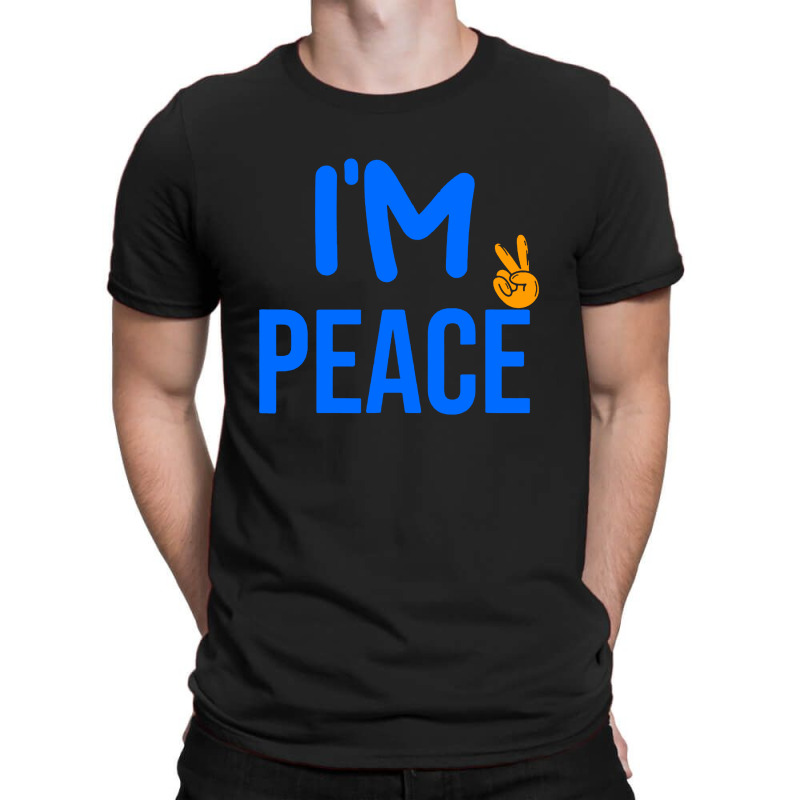 I Come In Peace I'm Peace Funny Matching Couples T-shirt | Artistshot