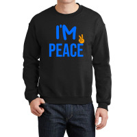 I Come In Peace I'm Peace Funny Matching Couples Crewneck Sweatshirt | Artistshot