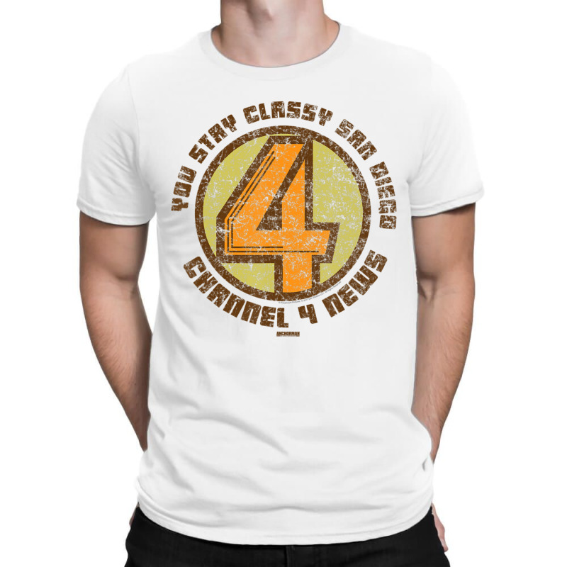 Anchorman Channel 4 News T-shirt | Artistshot