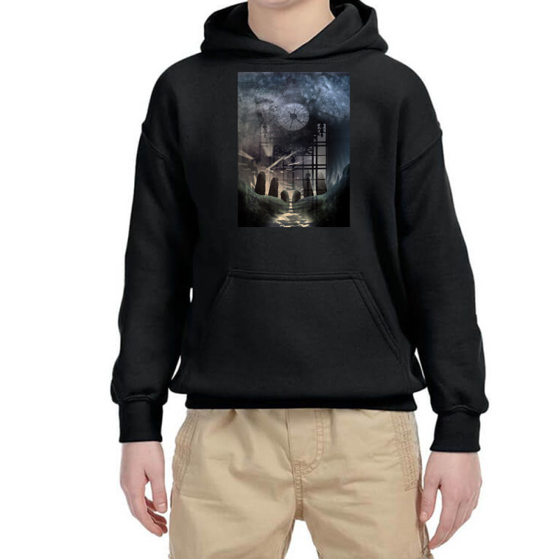 Praise For Time Youth Hoodie by behindcedar22 | Artistshot