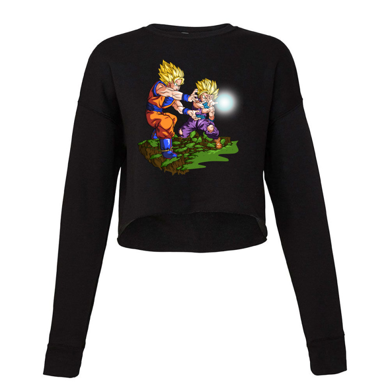 Onda Vital Goku Gift Cropped Sweater by LeonardMcmillan | Artistshot