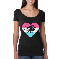 Retro Vintage Dragon Gift-hrotz Women's Triblend Scoop T-shirt | Artistshot