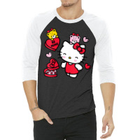 Be Mine Candy Valentines 3/4 Sleeve Shirt | Artistshot