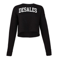 Desales Athletic Arch College University Alumni Cropped Sweater | Artistshot