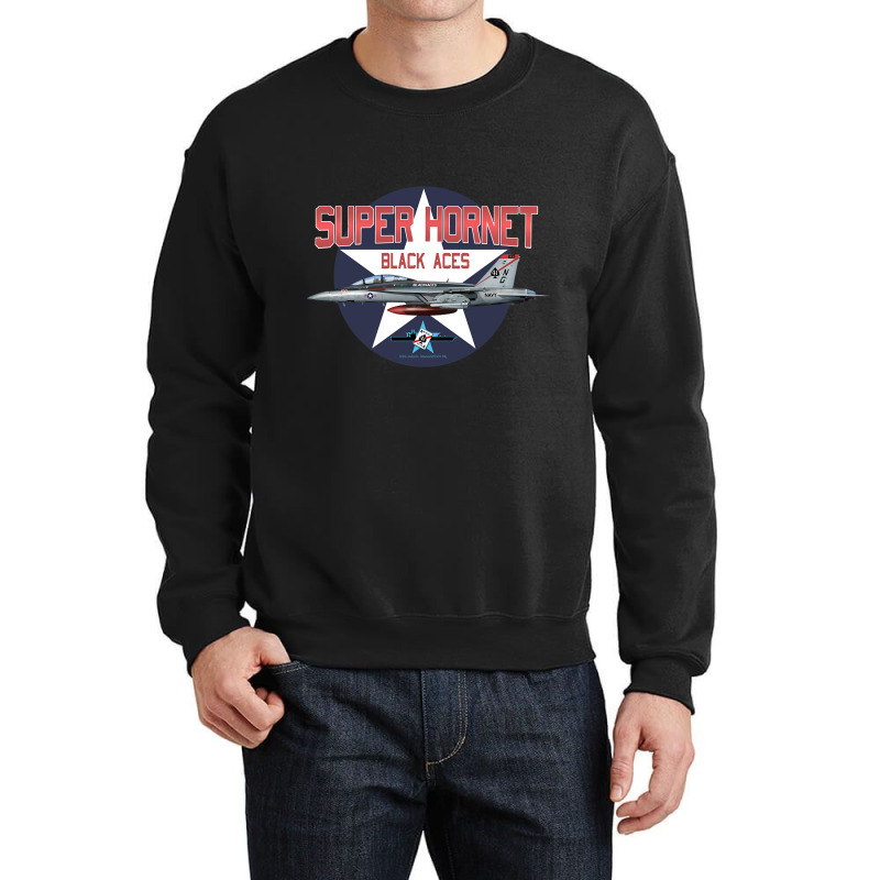 Super Hornet F18 Crewneck Sweatshirt by bummercaught | Artistshot