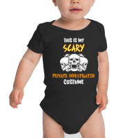 This Is My Scary Private Investigator Costume T Shirt Baby Bodysuit | Artistshot