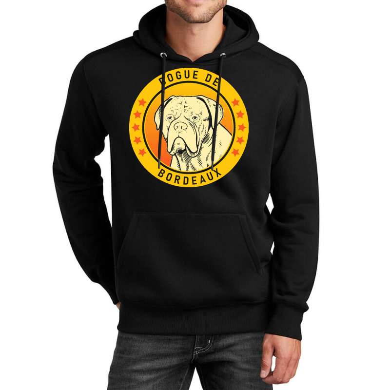 Dogue De Bordeaux Dogue De Bordeaux Dog Portrait Unisex Hoodie | Artistshot