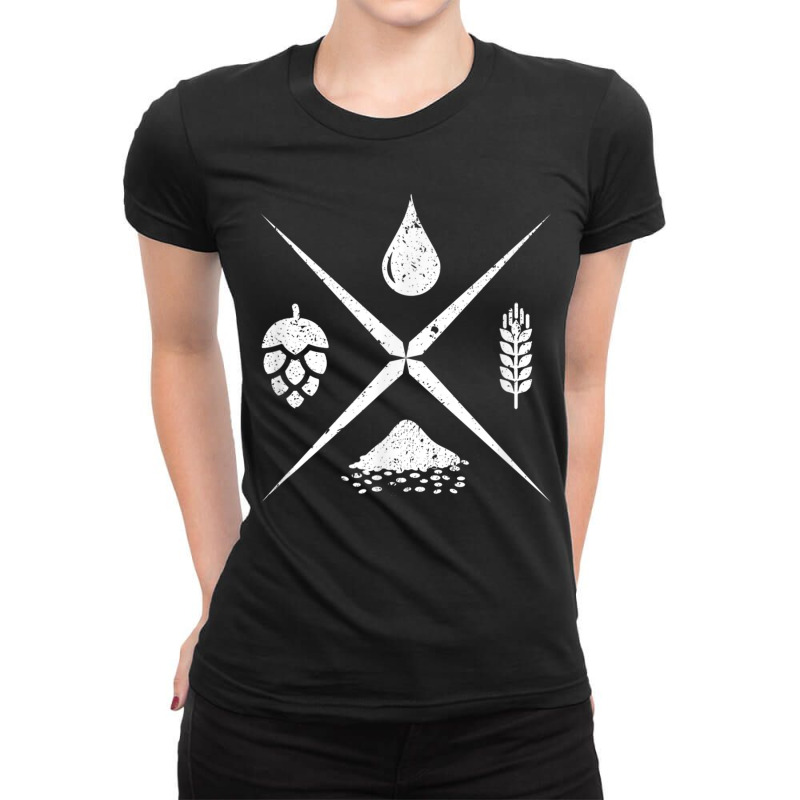 Beer Brewer Craft Beer Homebrew Ipa Gift Ladies Fitted T-Shirt by WillettaIngber | Artistshot