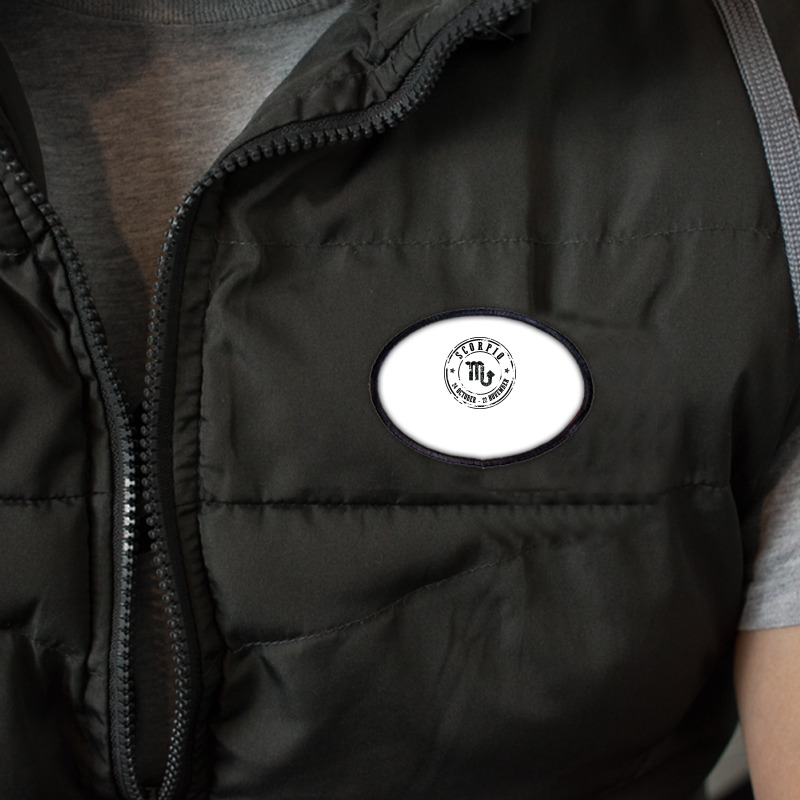 Scorpio Oval Patch | Artistshot