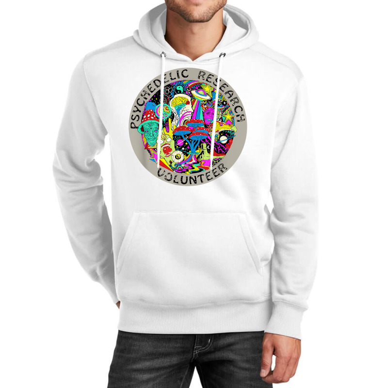 Psychedelic Mushroom Trip Gift   Psychedelic Research Gift T Shirt Unisex Hoodie | Artistshot