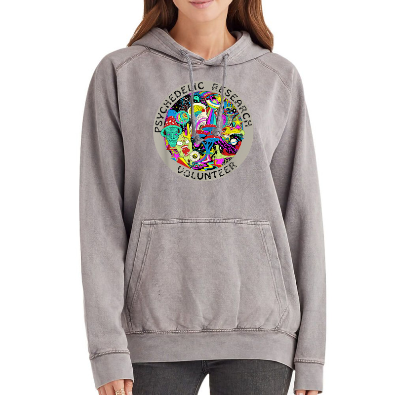 Psychedelic Mushroom Trip Gift   Psychedelic Research Gift T Shirt Vintage Hoodie | Artistshot