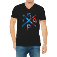 Graffity Kygo V-neck Tee | Artistshot