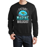 Future Marine Biologist Gift Biology Ocean Life Crewneck Sweatshirt | Artistshot