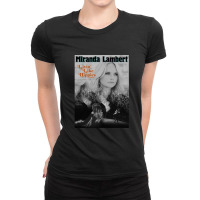 Miranda Lambert - Livin Like Hippies Ladies Fitted T-shirt | Artistshot