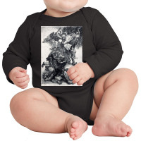 Vintage Zombies 2 Long Sleeve Baby Bodysuit | Artistshot