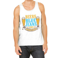 Beers Blue Jeans Bonfires Quotes Country Life Tank Top | Artistshot