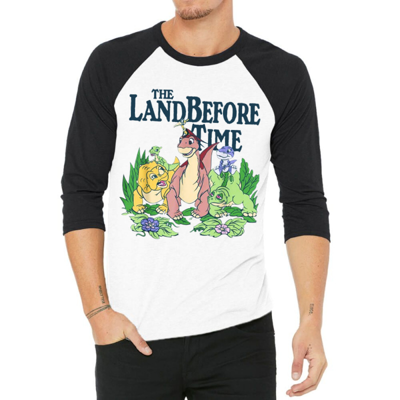 Land Before Time 3/4 Sleeve Shirt | Artistshot