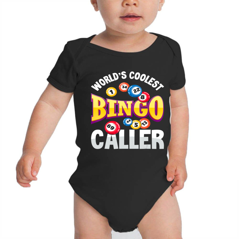 World's Coolest Bingo Caller Bingo Player Baby Bodysuit | Artistshot