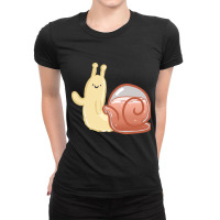 Snail Ladies Fitted T-shirt | Artistshot