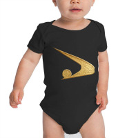 Akita Prefecture Symbol In Gold Faux Baby Bodysuit | Artistshot