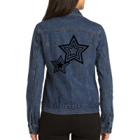 Dancing Star Outfit - Akira Ladies Denim Jacket | Artistshot