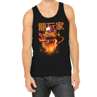 The Player Dragon The Baseball Bat Dragon Lichdragon Chinese Writing E Tank Top | Artistshot