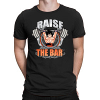 Raise The Bar Goku Spirit Bomb Barbell T-shirt | Artistshot