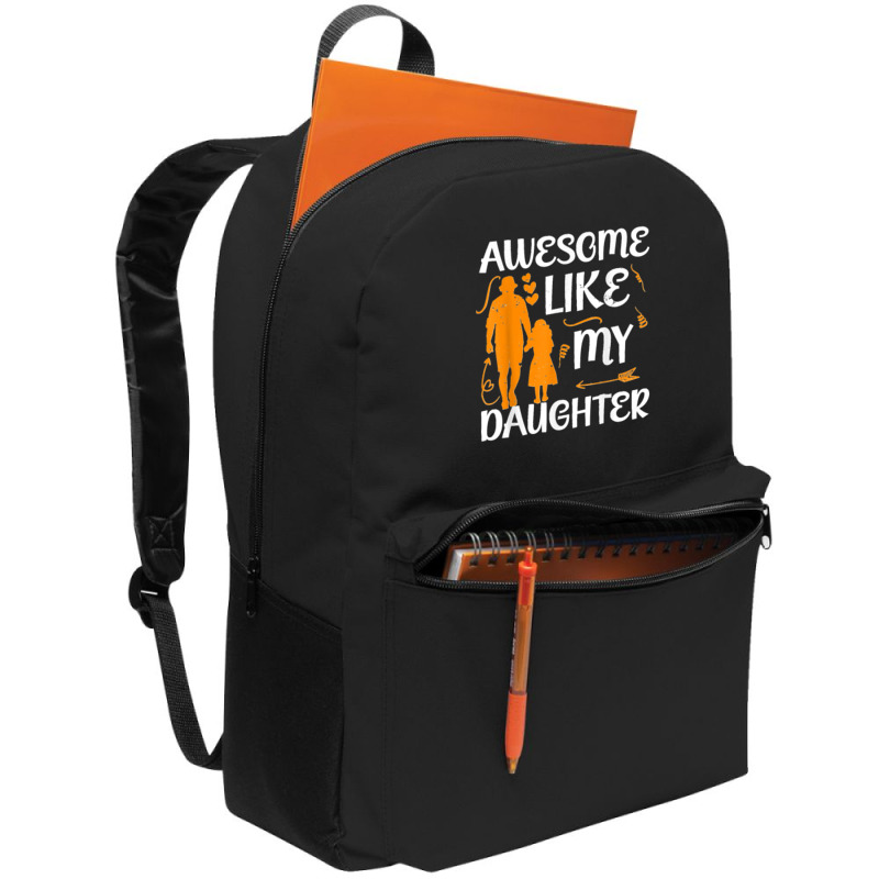 Awesome Like My Daughter Fathers Day Backpack | Artistshot