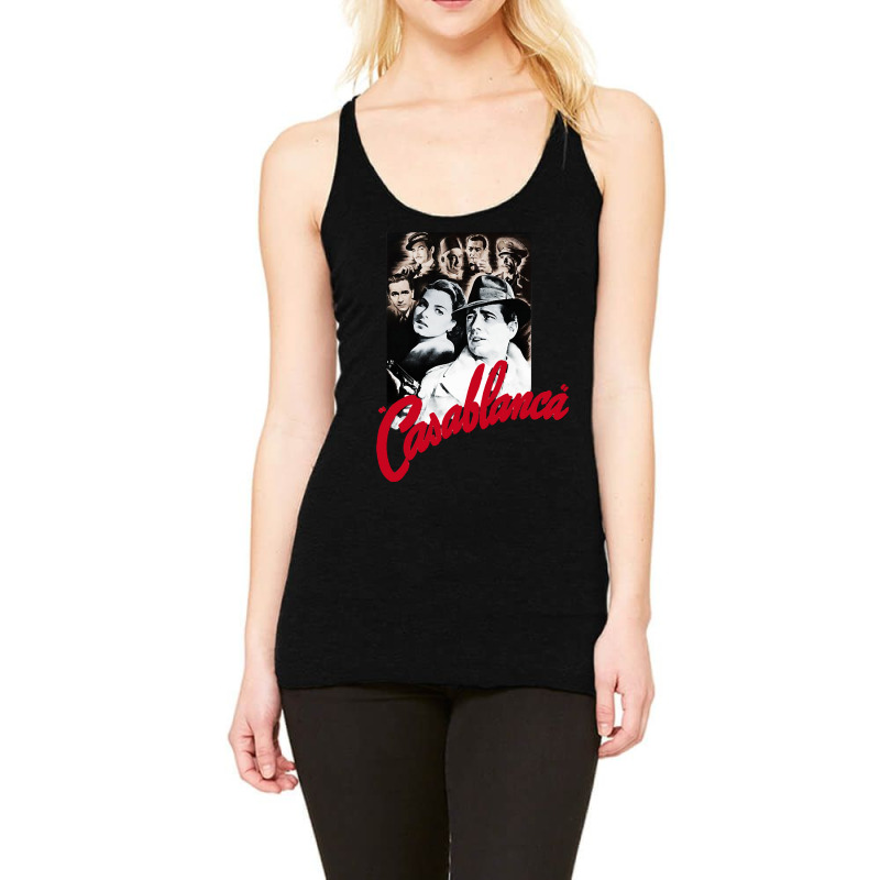 Casablanca - Humphrey Bogart, Ingrid Bergman Racerback Tank by Kosdapen517 | Artistshot