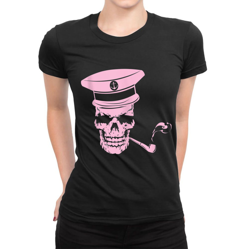 Mariner Seaman Sailor Mariner Seafarer Ship Captain Tank Top Ladies Fitted T-Shirt by cm-arts | Artistshot