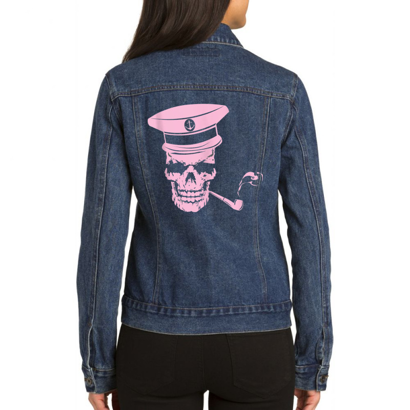 Mariner Seaman Sailor Mariner Seafarer Ship Captain Tank Top Ladies Denim Jacket by cm-arts | Artistshot