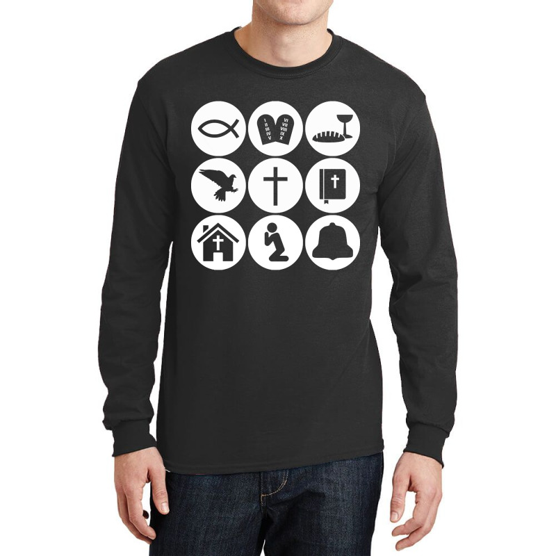 Believer - Christian - Christian Symbols Long Sleeve Shirts | Artistshot