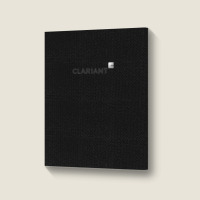 Clariant Design Portrait Canvas Print | Artistshot