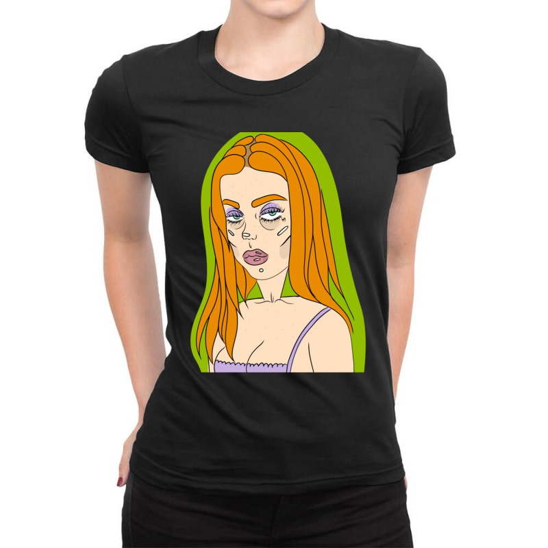 Daphne Blake Ladies Fitted T-Shirt by BOBBYDAVIS | Artistshot