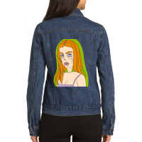 Daphne Blake Ladies Denim Jacket | Artistshot