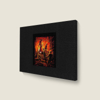 Pyramid Head Landscape Canvas Print | Artistshot