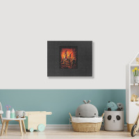 Pyramid Head Landscape Canvas Print | Artistshot